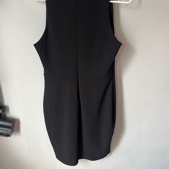 Lulu's Black Scalloped Mini Dress - Picture 2 of 4